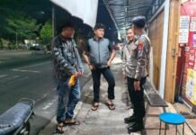 PATROLI POLSEK KADUGEDE ANTISIPASI GANGGUAN KAMTIBMAS