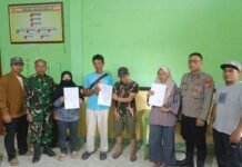 Wujud Kemitraan Tiga Pilar, Polsek Mandirancan dan Perangkat Desa Sukses Mediasi Permasalahan Dua Keluarga