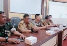 Satu Langkah Mewujudkan Warga Sehat, Plt. Kapolsek Mandirancan Hadiri Lokakarya Mini Triwulan III di Puskesmas Mandirancan