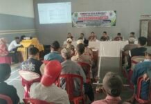 BHABINKAMTIBMAS HADIRI MUSRENBANG DESA MARGABAKTIKUNINGAN