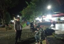 Cegah Kejahatan, Polsek Kadugede Intensifkan Patroli Malam Hari