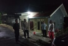 Cegah Kejahatan, Polsek Kadugede Intensifkan Patroli Malam Hari