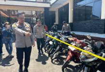 Tingkatkan Kamseltibcarlantas, Satlantas Polres Kuningan Tindak Ratusan Knalpot Brong dan Pelanggaran TNKB