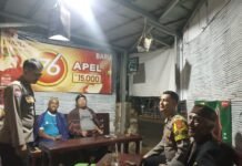 POLSEK KADUGEDE JAGA KAMTIBMAS LAKSANAKAN PATROLI DIALOGIS