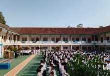 Perkuat Sinergitas dengan Kalangan Pesantren, Polsek Cilimus Hadiri Peringatan Hari Santri Nasional 2026