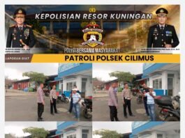 Cegah Kejahatan Jalanan, Polsek Cilimus Ajak Warga Berperan Aktif Jaga Keamanan Lingkungan