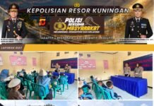 Bangun Kesadaran Tertib Berlalu Lintas, Polsek Cilimus Sambut Kunjungan Edukatif TK Mutiara Hati