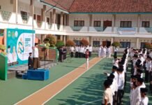 Polsek Cilimus Hadiri Upacara Hari Santri Nasional 2026 di Pondok Pesantren Al Multazam 2