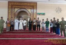 Pererat Silaturahmi dan Serap Aspirasi Warga, Polres Kuningan Gelar Jumat Keliling di Masjid Jami Nurul Huda Pasawahan