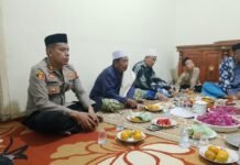 Kapolsek Cidahu Hadiri Acara Peringatan Maulid Nabi Muhammad SAW di Rumah Tokoh Pemuda Desa Cieurih