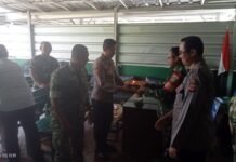 Perkuat Soliditas, Polsek Ciawigebang Polres Kuningan Berikan Ucapan HUT TNI ke-81
