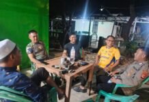 SINERGITAS TNI-POLRI, KAPOLSEK CIWARU SAMBANGI MAKO KORAMIL CIWARU