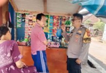 Bhabinkamtibmas Desa Kadurama Tingkatkan Kamtibmas melalui Patroli Lingkungan dan Sambang Warga Binaan