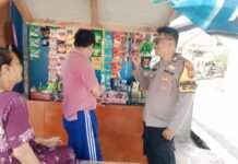 Melalui Patroli Lingkungan, Bhabinkamtibmas Desa Kadurama Ajak Warga Binaan Tingkatkan Kewaspadaan