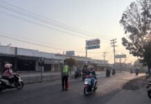 Polsek Luragung Tingkatkan Pengamanan Pagi Hari di Sekitar Sekolah