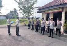 Kapolsek Luragung Pimpin Apel Pagi, Tekankan Disiplin dan Pelayanan Prima