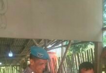 Polri Bersama Masyarakat, Ps Kanit Propam Polsek Ciwaru Laksanakan Patroli dan Imbauan Kamtibmas kepada Pedagang Daging