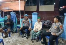 Polsek Ciwaru Laksanakan Patroli Malam Rutin, Jaga Keamanan dan Ketertiban Masyarakat