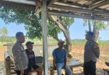 Patroli Dialogis Polsek Pancalang Sambangi Masyarakat Desa Pancalang, Sampaikan Imbauan Kamtibmas, Antisipasi C3 dan Pencegahan Kebakaran Lahan