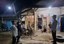 Cegah Kecelakaan, Kapolsek Cidahu Himbau Pelaku Usaha Tambal Ban Tidak Tebar Paku di Jalan