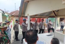 Tim Penilai Lomba Pos Kamling Program Kapolres Kuningan Laksanakan Penilaian di Wilayah Ciwaru