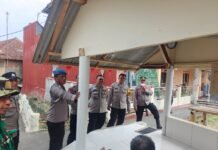 Tim Penilai Lomba Pos Kamling Program Kapolres Kuningan Laksanakan Penilaian di Wilayah Ciwaru