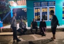 Cegah Gangguan Kamtibmas, Bhabinkamtibmas Polsek Ciawigebang Gelar Patroli KRYD Malam Hari Sambangi Warga Desa Sukaraja