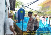 Ipda Lukman Hakim Sambangi Pembudidaya Ikan Lele di Desa Tajurbuntu, Pererat Silaturahmi dan Ajak Masyarakat Bersama-Sama Menjaga Harkamtibmas
