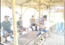 Jalin Kedekatan dengan Petani Binaan, Bhabinkamtibmas Desa Kapandayan Laksanakan Silaturahmi Kamtibmas