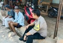 Bhabinkamtibmas Desa Kapandayan Sambangi Warga Binaan, Perkuat Silaturahmi dan Kamtibmas