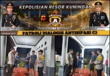 Kapolsek Pancalang Pimpin Patroli KRYD Dini Hari di Desa Pancalang, Antisipasi C3 dan Gangguan Kamtibmas Serta Pantau Situasi Perbatasan Antar Kabupaten