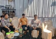 Bhabinkamtibmas Polsek Ciawigebang Amankan Hiburan Organ Dangdut di Hajatan Warga Desa Karoya