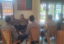 Kapolsek Ciwaru Pimpin Anev Mingguan di Mako Polsek, Evaluasi Kinerja dan Tingkatkan Pelayanan kepada Masyarakat