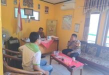 Bhabinkamtibmas Polsek Ciwaru Sambangi Kantor Desa Binaan, Perkuat Sinergitas dan Jaga Kamtibmas