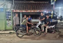 Antisipasi Gangguan Kamtibmas Malam Hari, Unit Patroli Polsek Cidahu Polres Kuningan Rutin Melaksanakan Patroli Daerah Rawan Tindak Pidana