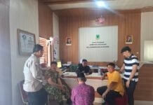 Cegah Kebakaran Hutan dan Lahan, Polsek Cidahu Sosialisasi Karhutla di Desa Wanasaraya