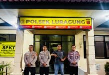 POLSEK LURAGUNG TINGKATKAN PENGAMANAN MAKO UNTUK ANTISIFASI GANGGUAN KEAMANAN