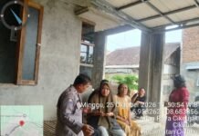 Polsek Cidahu Berikan Sosialisasi Perlinsos Kepada Masyarakat