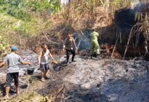 Soliditas TNI-Polri dan Masyarakat Terlihat dalam Pemadaman Kebakaran Lahan di Desa Kadurama