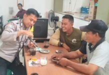 Bhabinkamtibmas Desa Karangkamulyan Sosialisasikan PERLINSOS kepada Warga Binaan