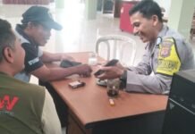 Bhabinkamtibmas Desa Karangkamulyan Edukasi Warga Binaan Terkait Program PERLINSOS