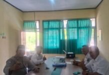 Koordinasi SPMB SMA Kemala Taruna Bhayangkara, Polsek Ciawigebang Sambangi Dewan Guru SMPN 1 Ciawigebang