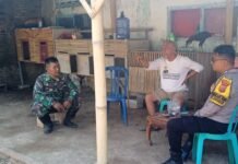 Bhabinkamtibmas dan Babinsa Desa Kadurama Perkuat Silaturahmi Kamtibmas dengan Tokoh Masyarakat