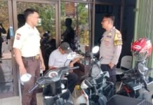 Jaga Kondusivitas Wilayah, Bhabinkamtibmas Desa Kadurama Laksanakan Patroli Dialogis Sambangi Satpam Koperasi Artha Guna Mandiri