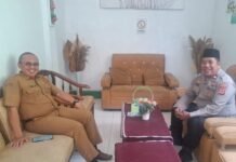PS. Panit 2 Samapta Polsek Ciawigebang Perkuat Kemitraan dengan Dunia Pendidikan melalui Silaturahmi Kamtibmas dengan Kepala Sekolah SMK Model Patriot IV Ciawigebang