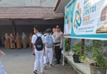 PS. Panit 2 Samapta Polsek Ciawigebang Sambangi SMP Negeri 1 Ciawigebang, Pererat Sinergi Polri dan Dunia Pendidikan