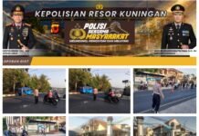Polsek Kramatmulya Laksanakan PH Pagi Maksimalkan Pelayanan Pagi Pertebal Personel demi Kelancaran Arus Lalu Lintas di Depan SMPN 1 Kramatmulya, Simpang Tiga Cilowa