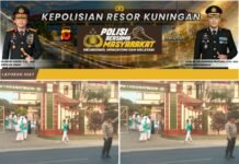 Laksanakan PH Pagi Maksimalkan Pelayanan Pagi Pertebal Personel demi Kelancaran Arus Lalu Lintas di Depan SMPN 1 Kramatmulya, Simpang Tiga Cilowa