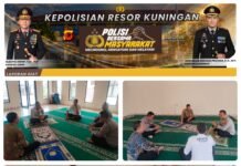 Giat Silaturahmi Kapolsek Kramatmulya Kepada Perangkat Desa Cilowa