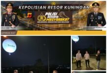 Patroli KRYD Malam Polsek Kramatmulya Antisipasi tindak kriminalitas dan Gangguan Kamtibmas di Wilayah Hukum Polsek Kramatmulya
